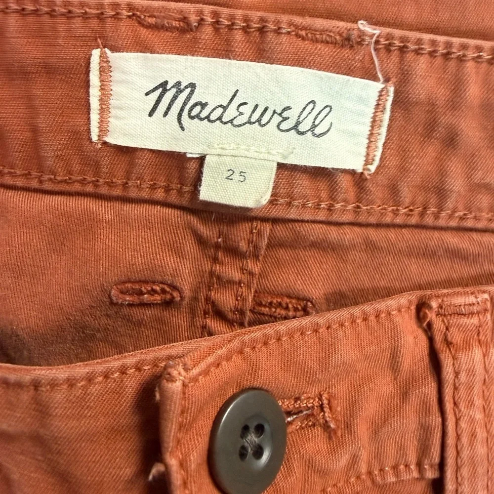 Madewell Wemen's Brick Chinos Size 25